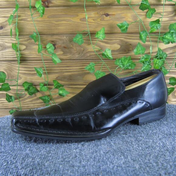 Guess Men's MGwenn Loafer Black Synthetic Size 10.5 Wide Gently Used 2025‎ - Picture 1 of 7